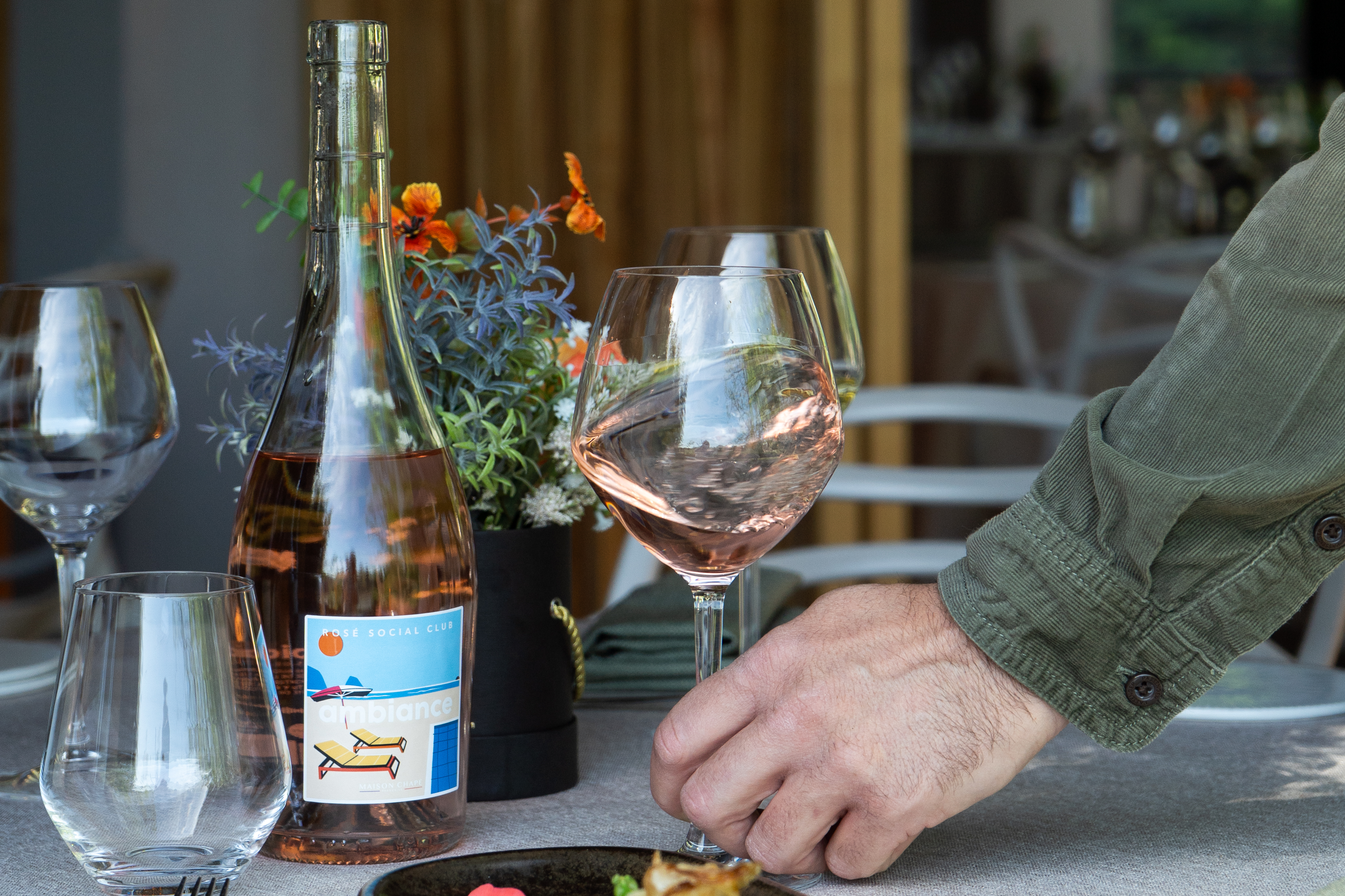 Bouteille Ambiance 10° Rosé Maison CHAPE